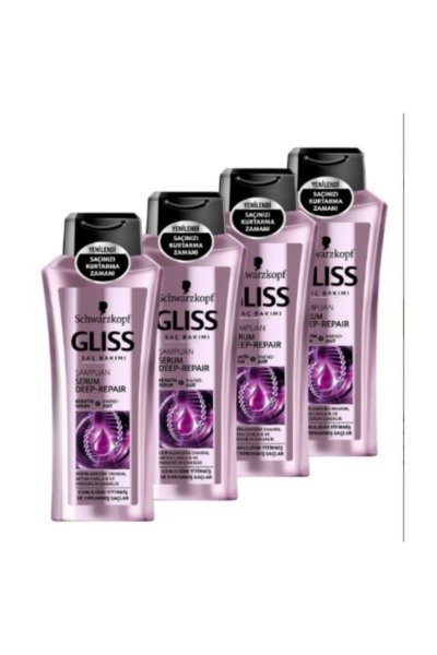 Serum Deep Repair Şampuan 400 Ml X 4 Adet