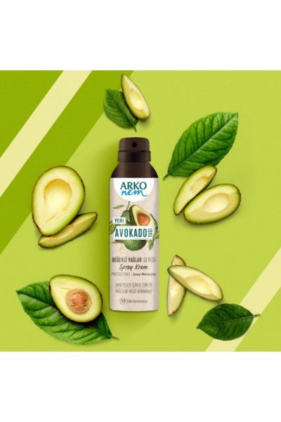 Nem Değerli Yağlar Avokado Sprey Krem 150 ml (3 ADET)