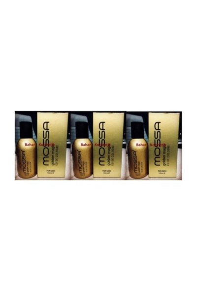 Erkek Parfüm 100 ml Edc Golden Magic 3 Adet
