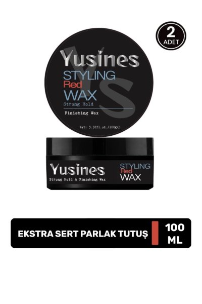 Saç Şekillendirici Parlak Wax 100 ml X2 Adet