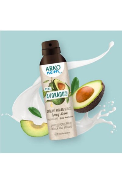 Nem Değerli Yağlar Avokado Sprey Krem 150ml 6 Adet