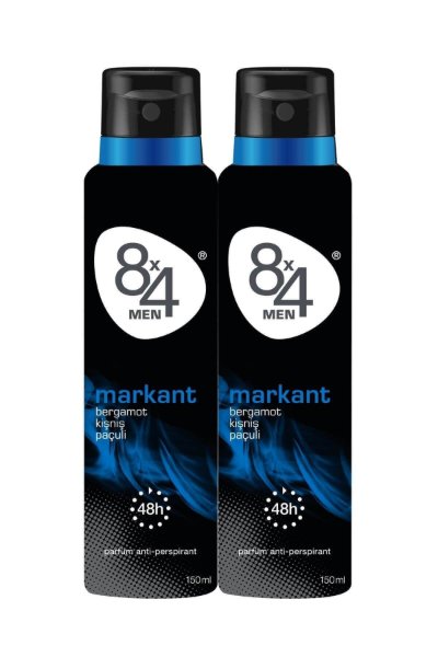 Markant Deo Sprey Erkek 150 ml 2 Adet