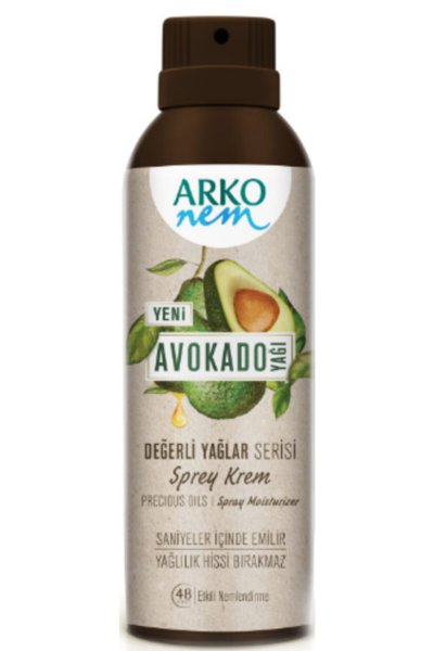 Nem Değerli Yağlar Avokado Sprey Krem 150ml 6 Adet