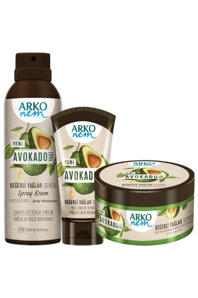 Değerli Yağlar Avokado Fırsat Seti 250+60+150ml