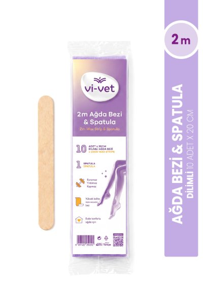 2 m Ağda Bezi ve Spatula
